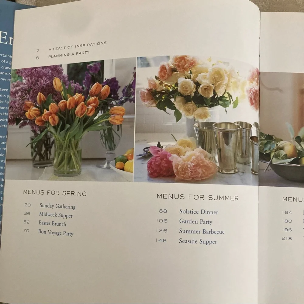 Entertaining: Inspired Menus for Cooking with Family and Friends
